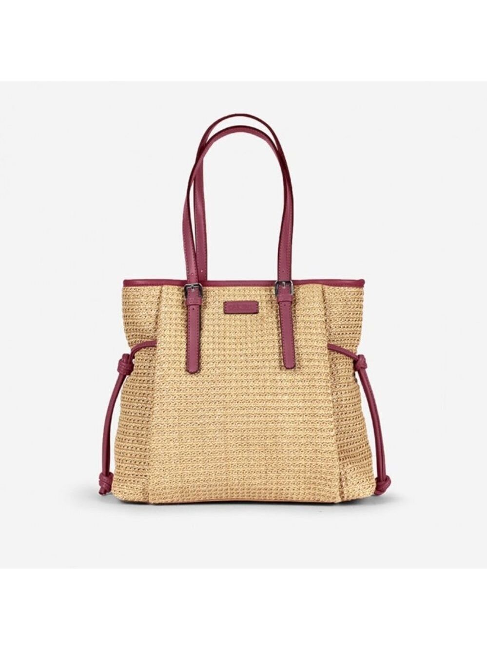 Soft Straw Shoulder bag tote handbag Vegan 🆕